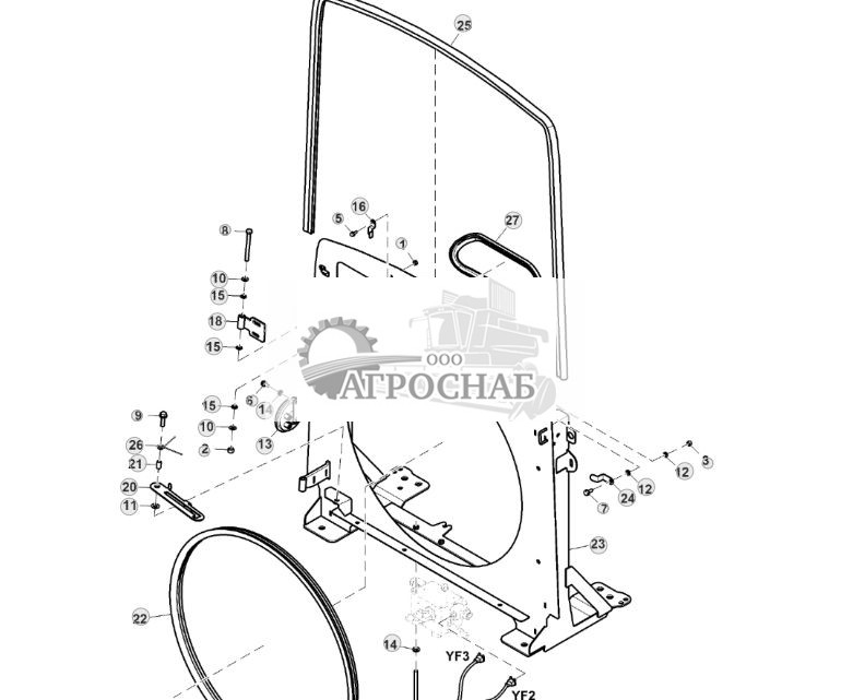 Bracket, Oil Cooler  Radiator - ST766563 104.jpg